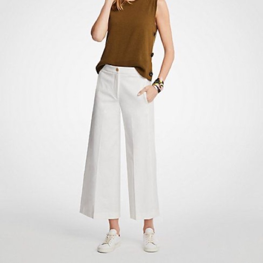 Ann Taylor Marina Pant in White